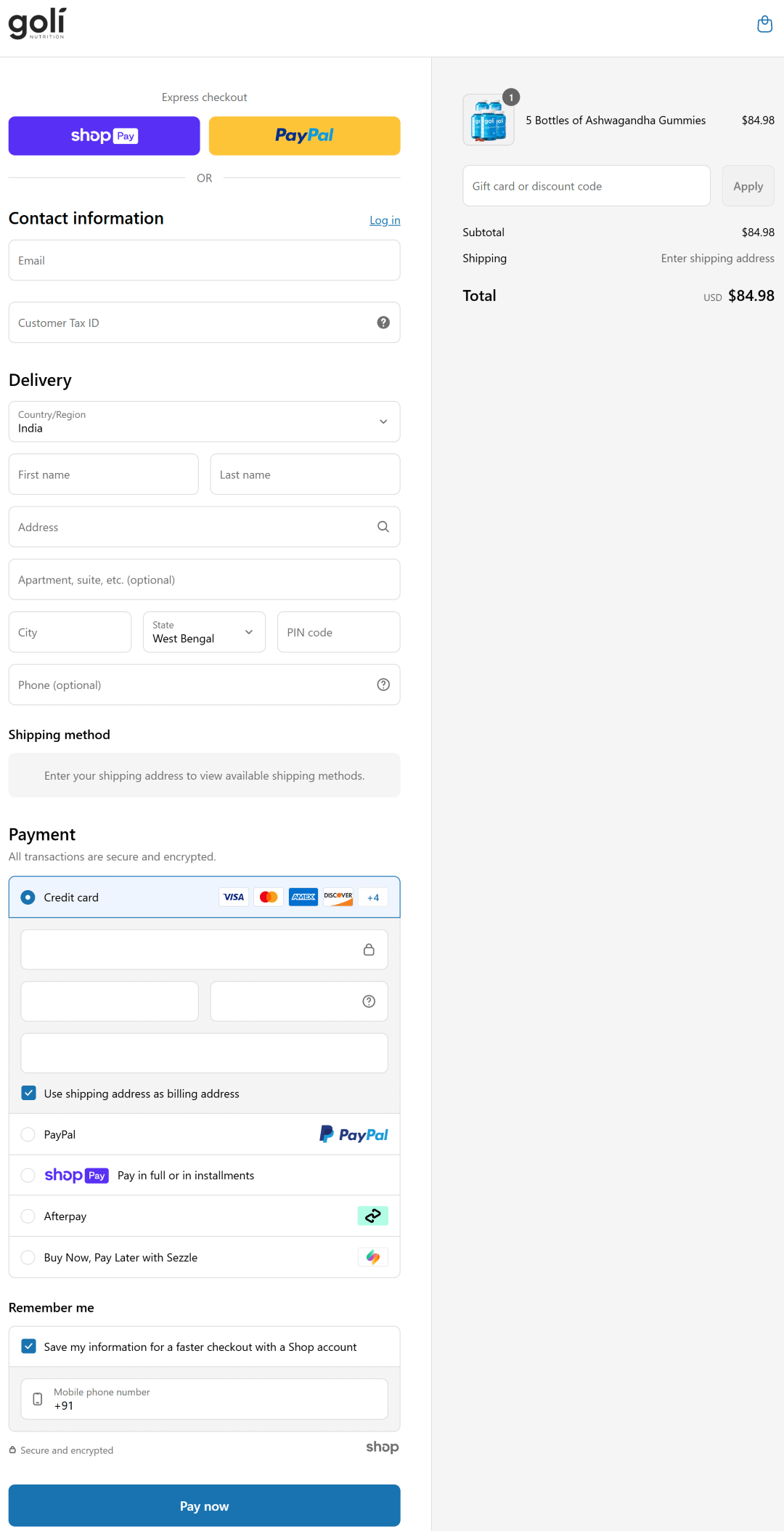 goli ashwagandha gummies official